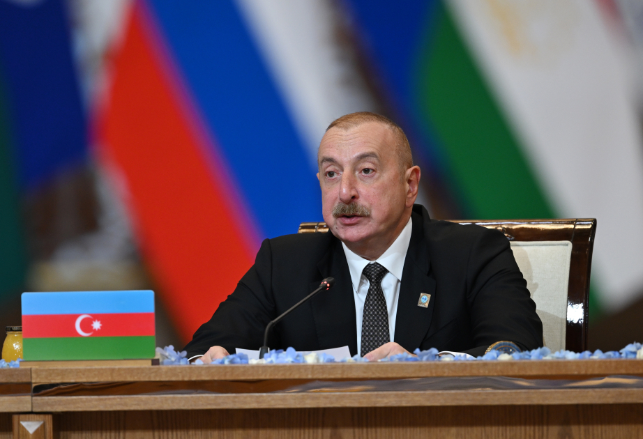 Президент: Взаимодействие по транспортным коридорам «Восток – Запад» и «Север – Юг» является важной областью сотрудничества между Азербайджаном и ШОС