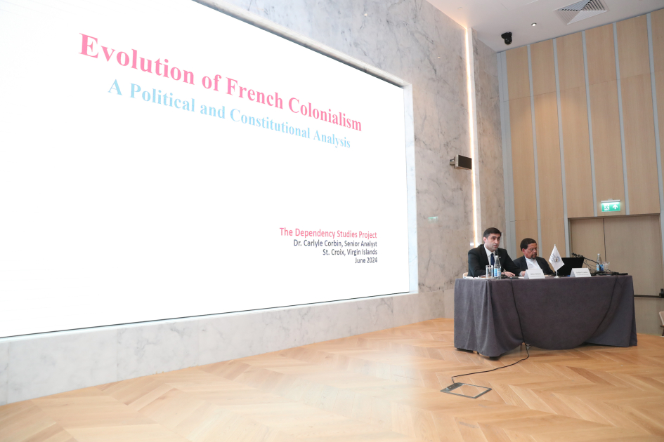 В рамках Второго Шушинского глобального медиафорума состоялась презентация доклада о французском колониализме