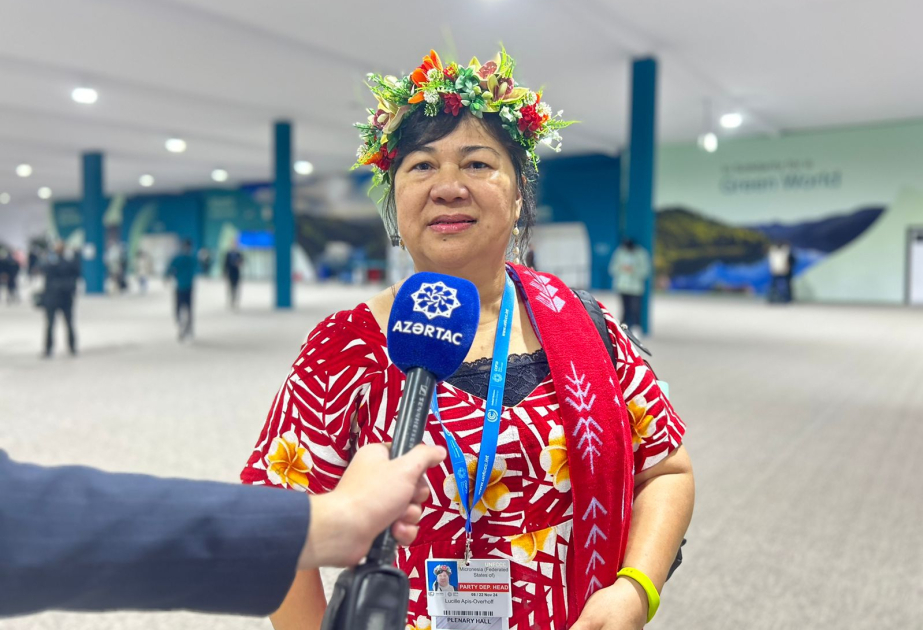 Люсиль Апис Оверхофф: Мы ожидаем от COP29 перемен, которые решат дальнейшую судьбу Микронезии