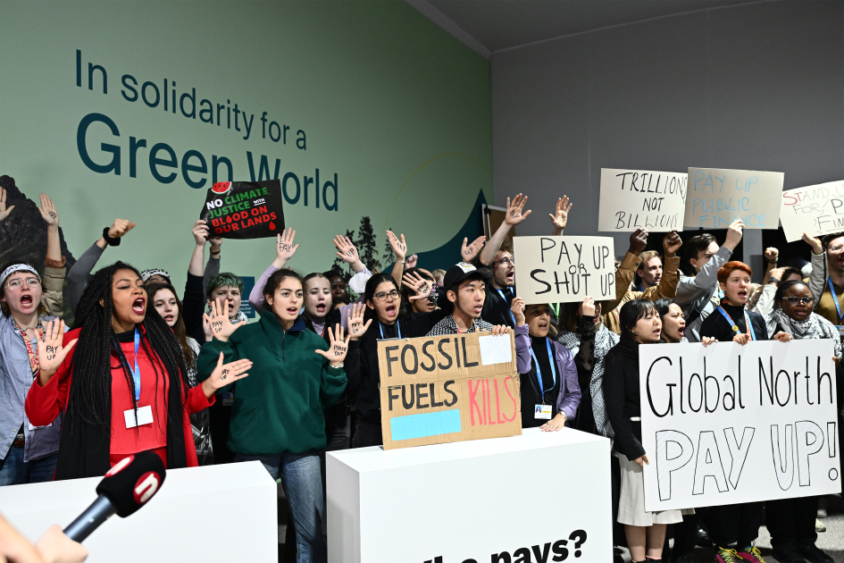 На COP29 прошла очередная акция