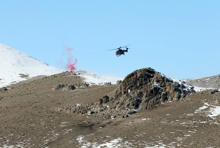 Военнослужащие Азербайджанской армии демонстрируют высокий профессионализм на «Зимних учениях-2025»