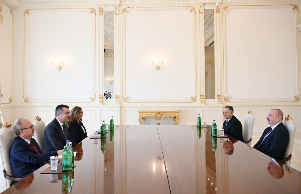 Президент Ильхам Алиев принял генерального секретаря Совета национальной безопасности Турции