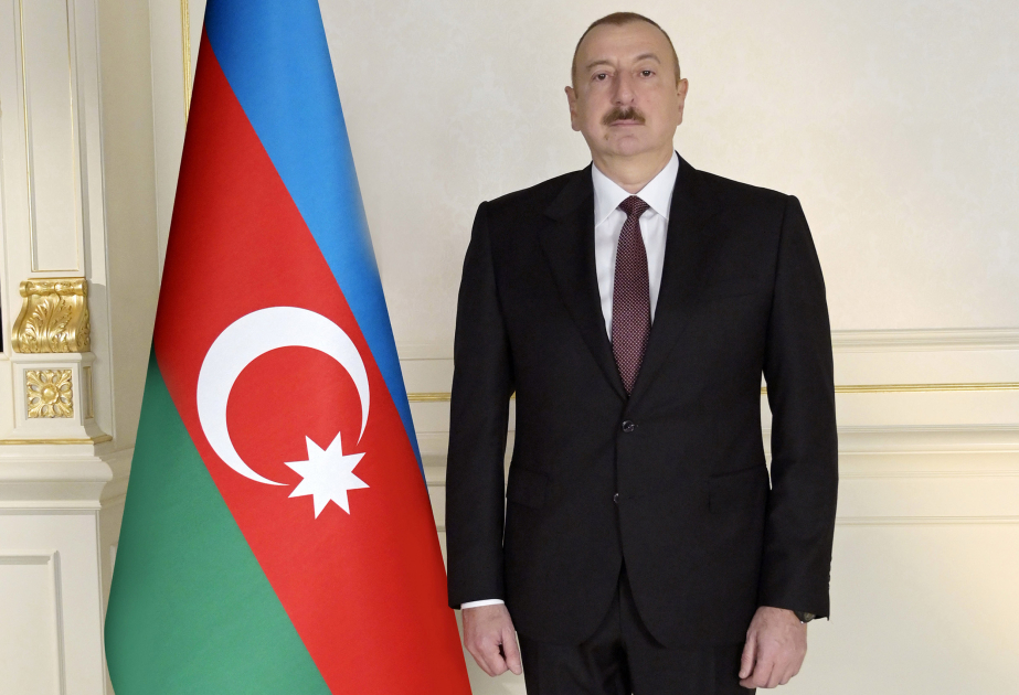 Президент Ильхам Алиев поделился публикацией по случаю Дня города Физули