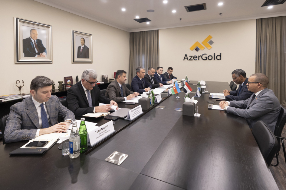 В AzerGold состоялась встреча с послом Судана в Азербайджане