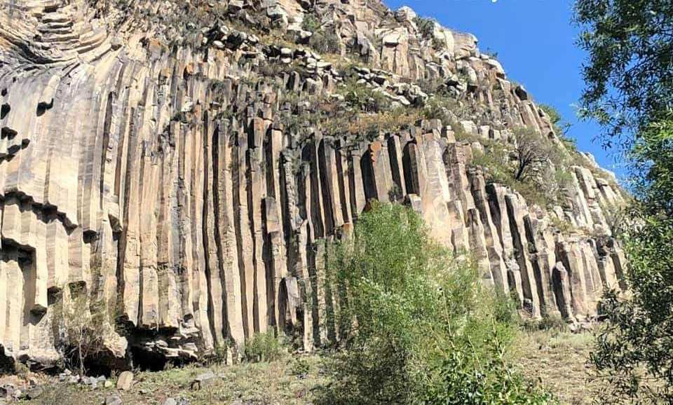 Застывшее дыхание древнего вулкана