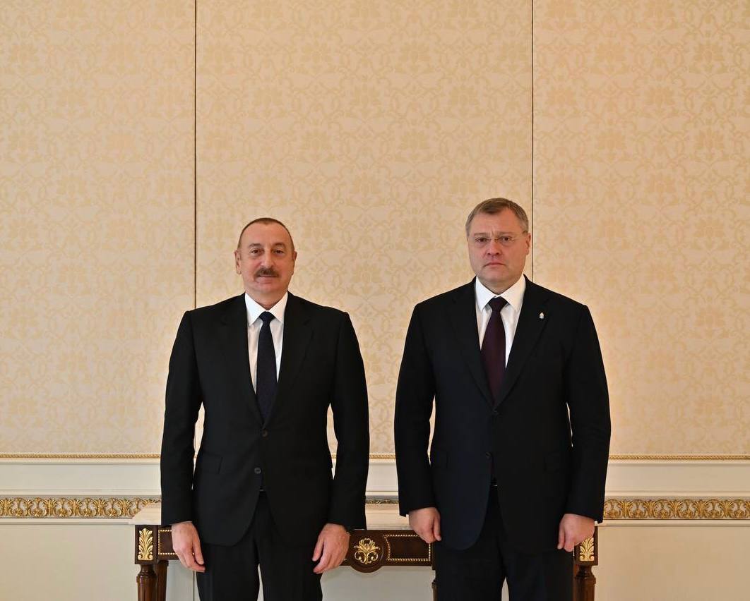 От губернатора Астраханской области Российской Федерации Игоря Бабушкина