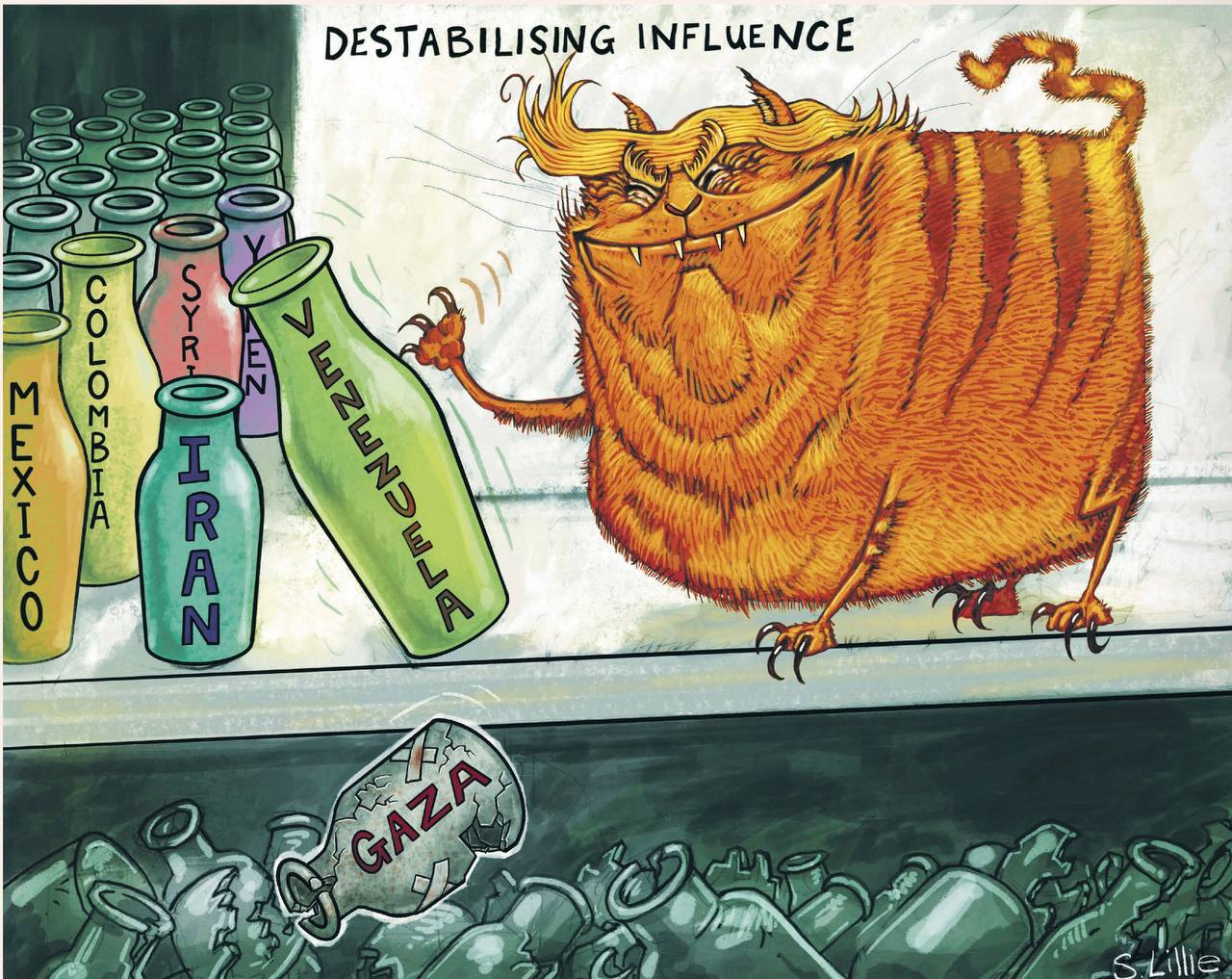 Доктрина Монро в действии