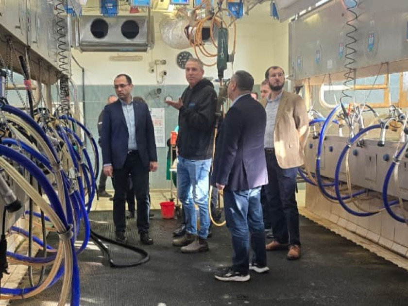 Азербайджанская делегация ознакомилась с деятельностью ведущих животноводческих предприятий и молокоперерабатывающих заводов Израиля