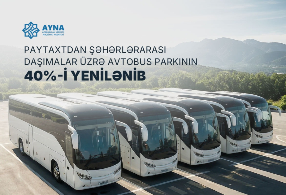 Автобусный парк для междугородних перевозок обновлен на 40%