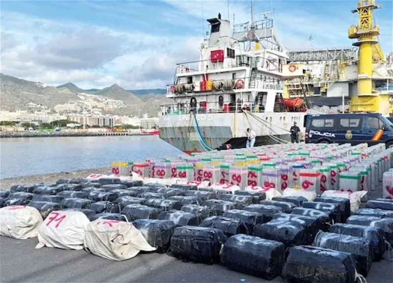 Турция задержала 7 человек, подозреваемых в перевозке 10 тонн кокаина на судне в Атлантическом океане