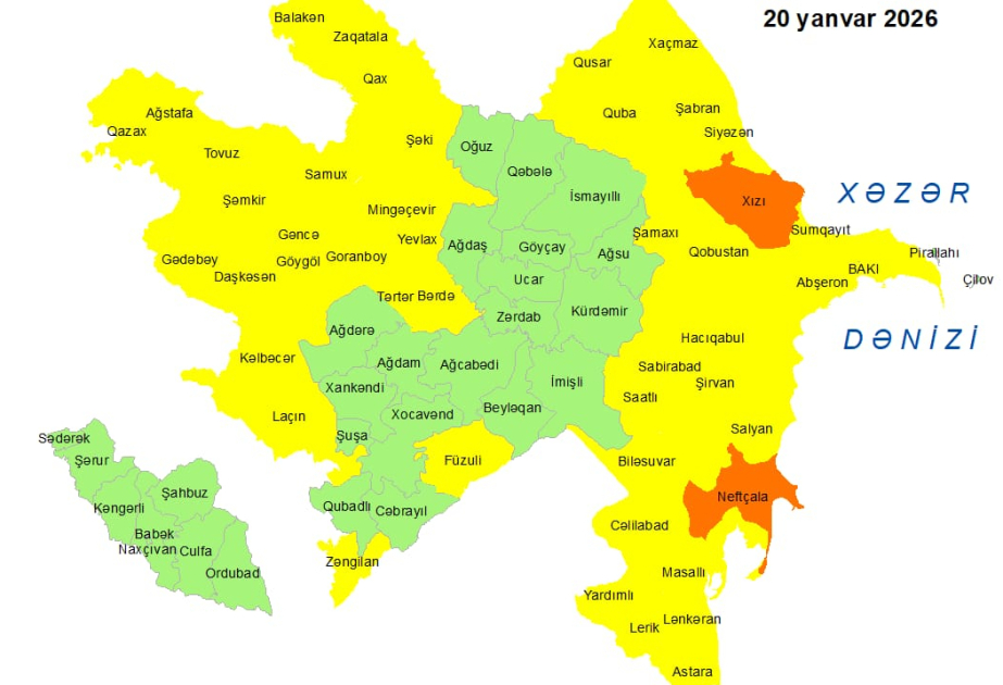 В связи с ветреной погодой объявлены желтое и оранжевое предупреждения