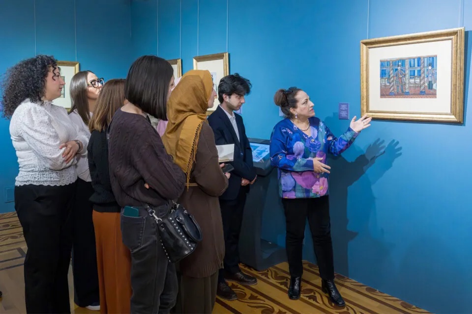 Память времени, написанная цветом