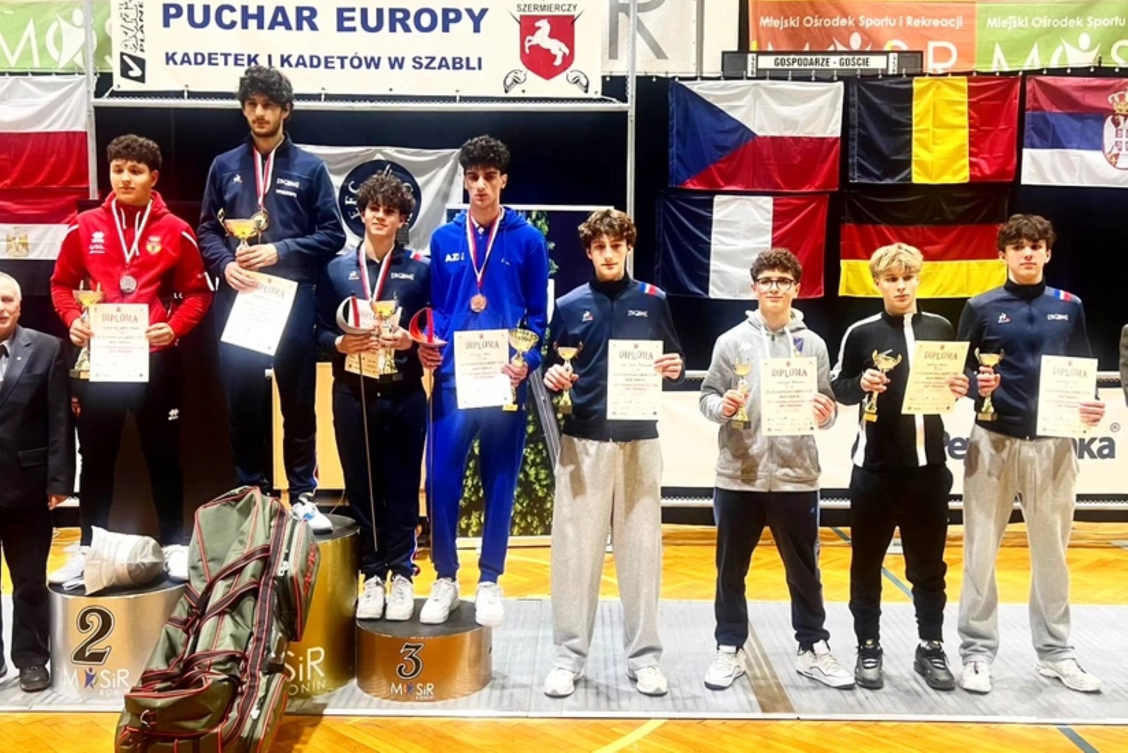 Азербайджанский фехтовальщик завоевал бронзу на международном турнире в Польше