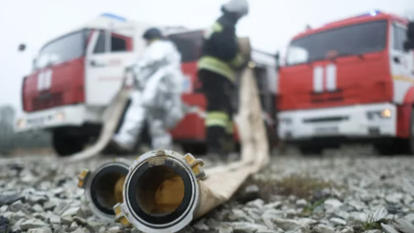 Два человека погибли при пожаре на западе Москвы