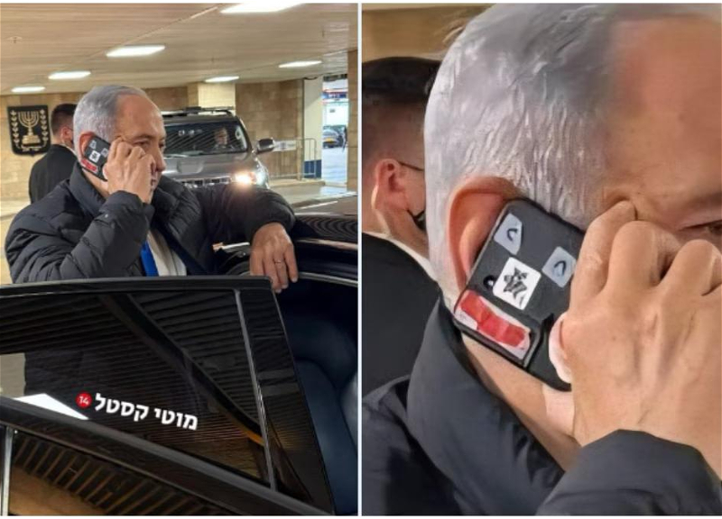 Смартфон Нетаньяху привлёк внимание журналистов из-за заклеенной камеры