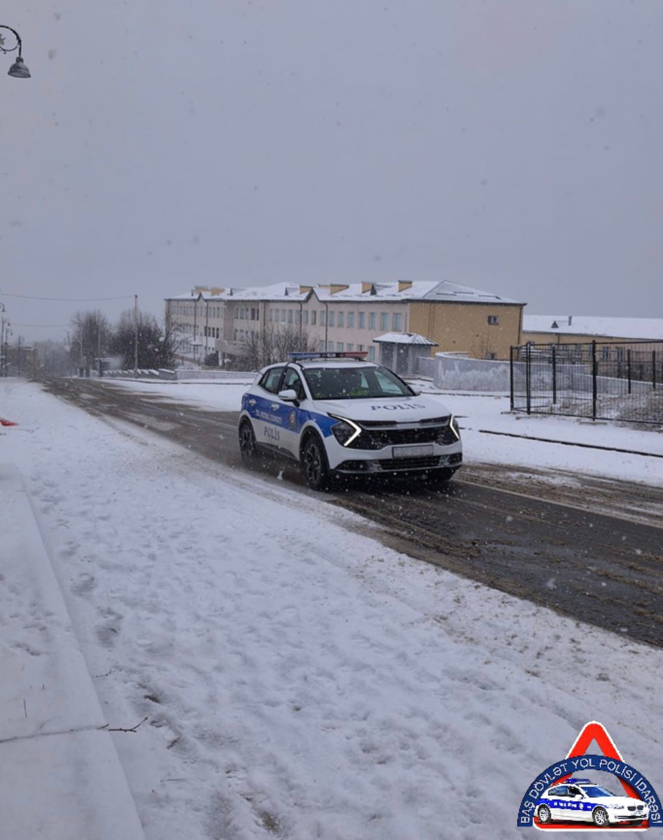 Дорожная полиция призывает к повышенной бдительности на дорогах в связи с непогодой