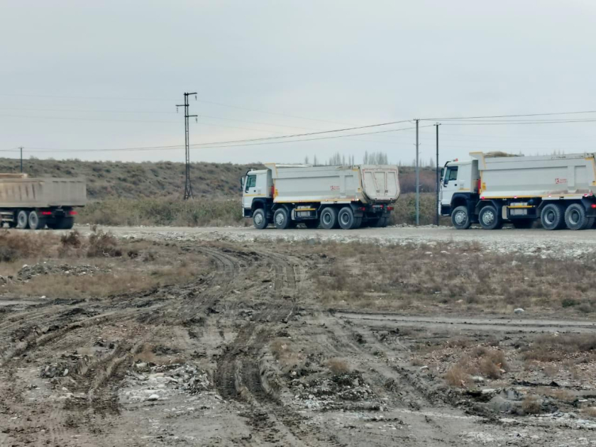 В Агдаше ведется капитальный ремонт автомобильной дороги, соединяющей восемь населенных пунктов