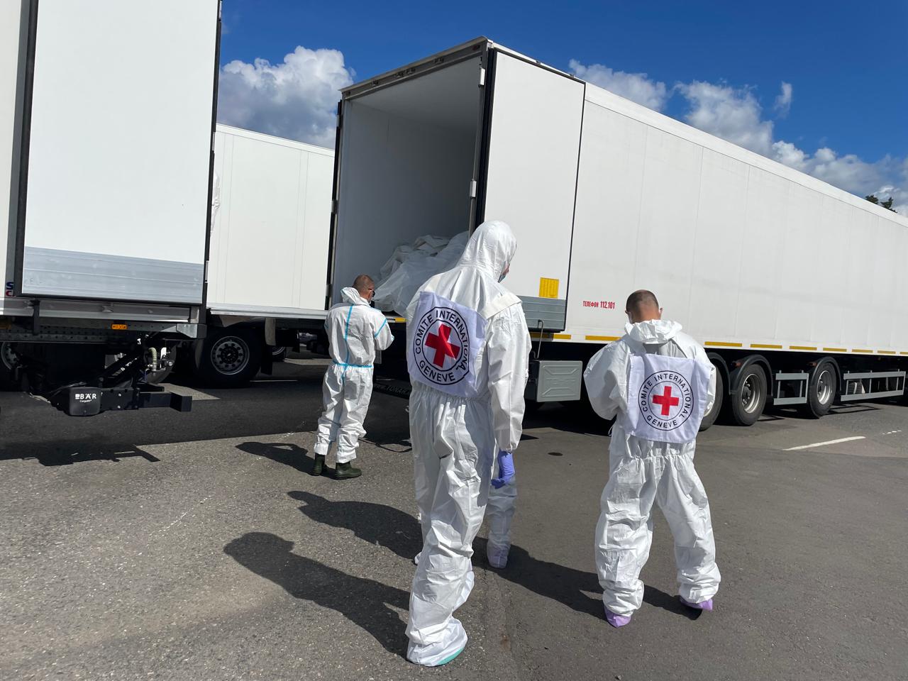 Россия и Украина провели очередной обмен телами погибших военных