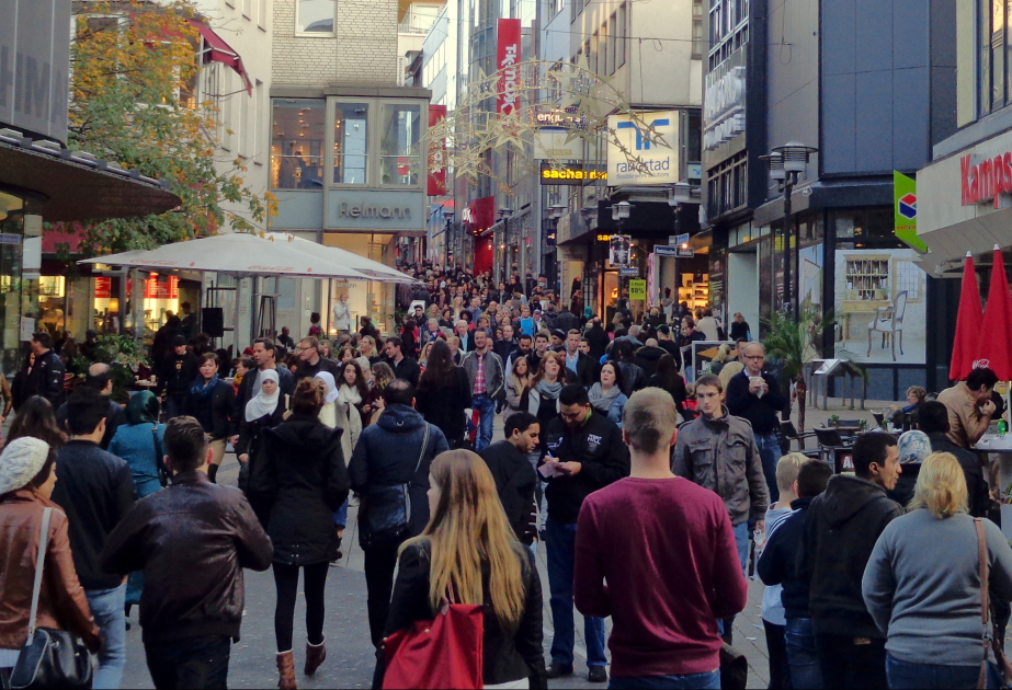 Население Германии сократилось впервые за многие годы