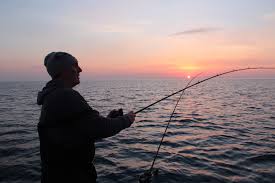 Рыбка потянула его в море