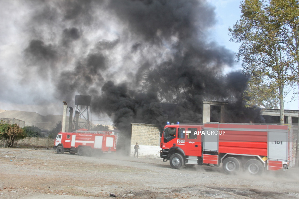 В Сумгайыте сгорел дом