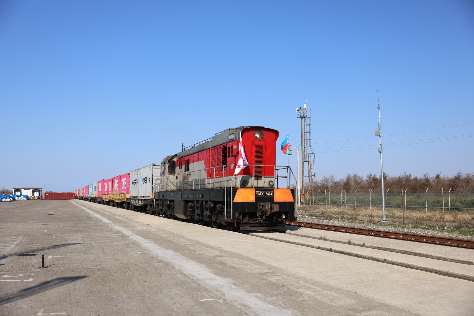 Запуск блок-поезда Поти-Баку укрепляет связанность и эффективность Среднего коридора