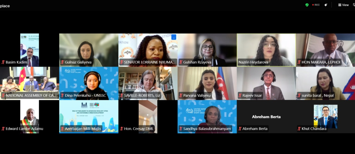 Состоялось международное мероприятие, посвященное WUF13 о роли парламентов в устойчивом городском развитии