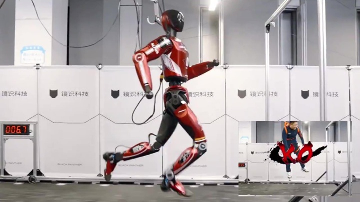 В Китае робот-гуманоид установил мировой рекорд на беговой дорожке