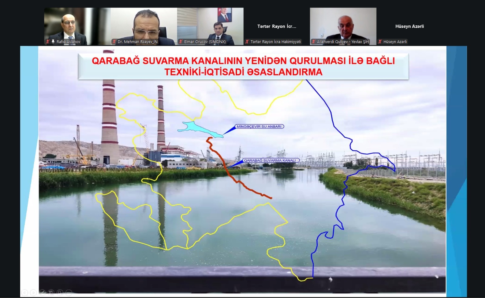 Начнется восстановление Карабахского оросительного канала