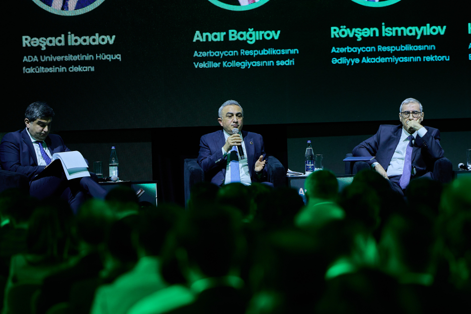 Состоялась панельная дискуссия &laquo;Модель юридического образования Азербайджана на фоне глобальных вызовов&raquo;