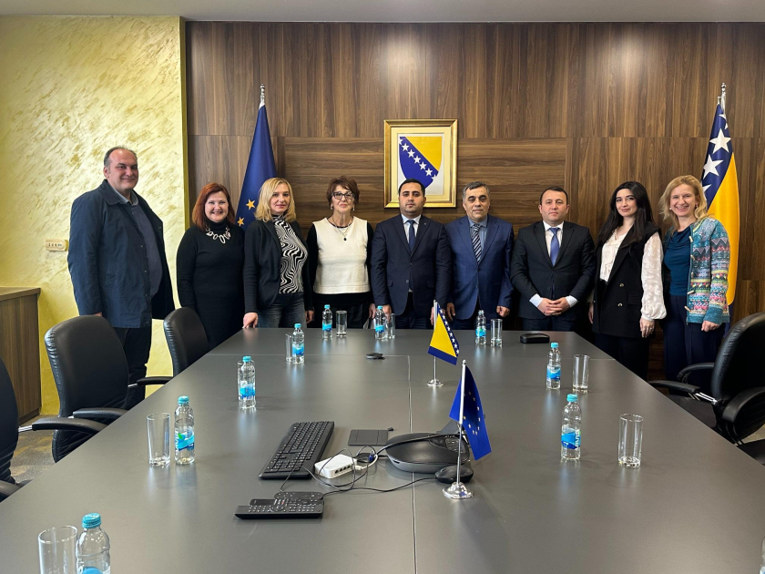 В рамках &laquo;Проекта поддержки занятости&raquo; проведен обмен опытом с Боснией и Герцеговиной