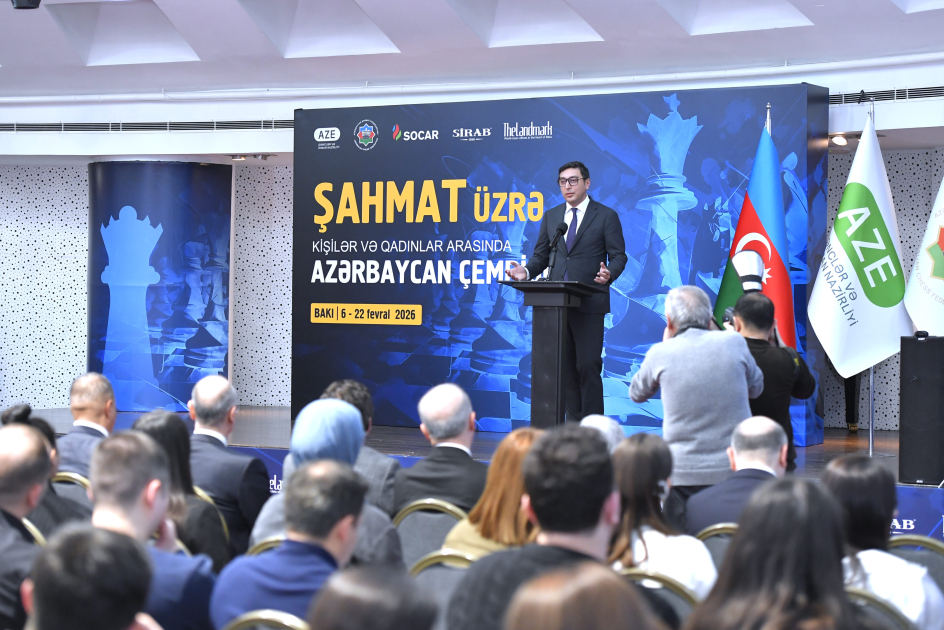 Состоялась церемония открытия чемпионата Азербайджана по шахматам