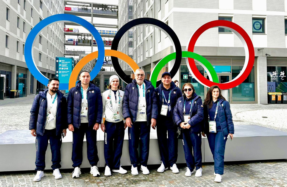 Поддержка азербайджанской команды на Зимней Олимпиаде: встреча со спортсменами в Милане
