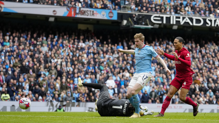 "Манчестер Сити" в гостях обыграл "Ливерпуль" в матче чемпионата АПЛ