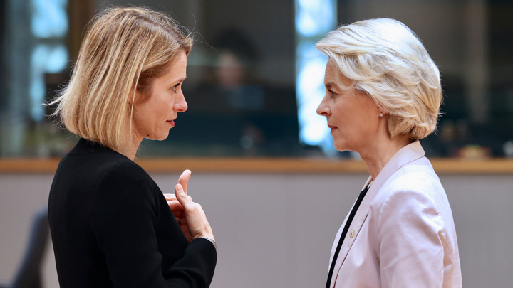 Politico: фон дер Ляйен из-за Каллас смягчила свою позицию в вопросе разведки