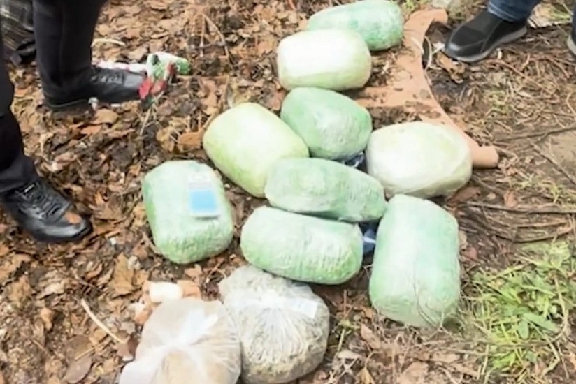 Наркокурьеры попались с поличным