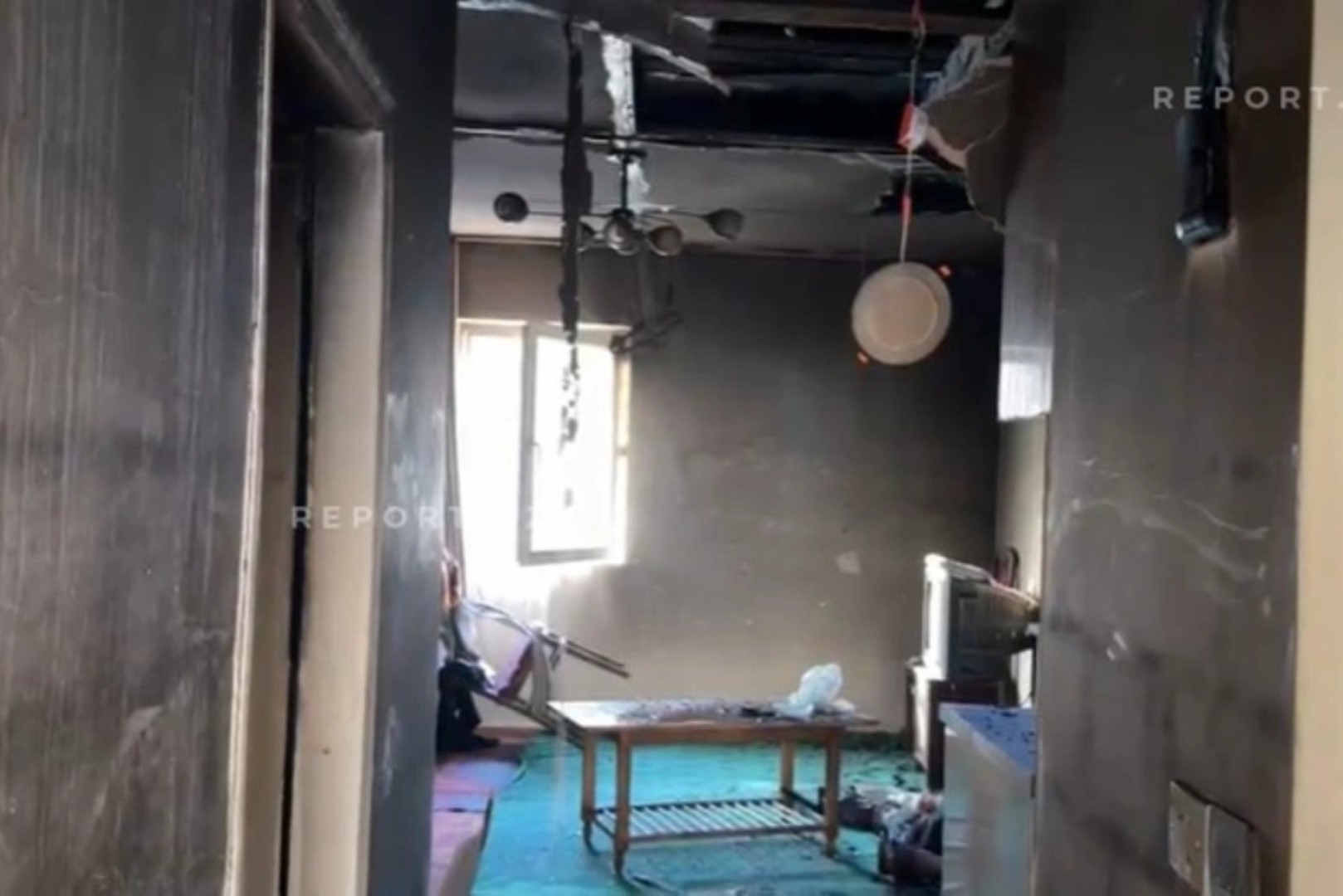 В Сумгайыте сгорел дом, есть погибший