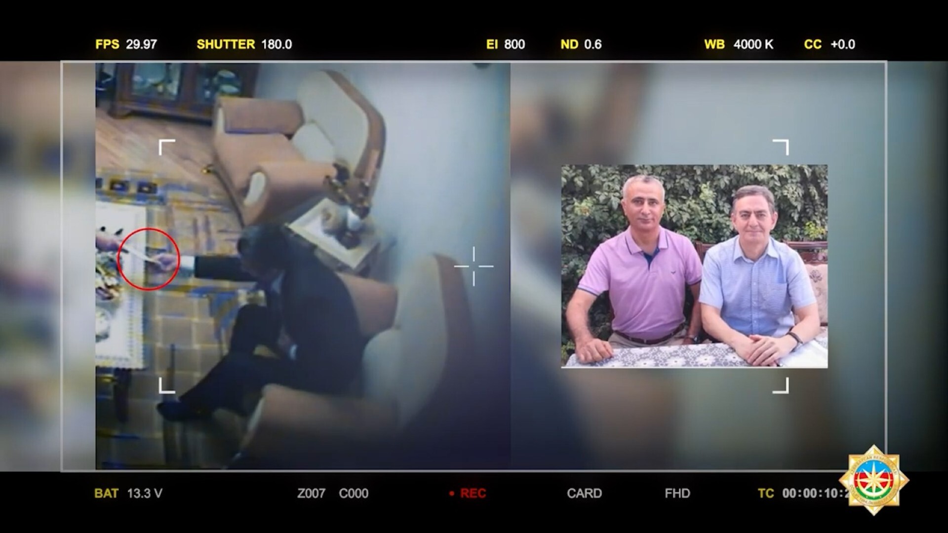 Обнародованы кадры получения Фуадом Гахраманлы денег у Рамиза Мехтиева и Аббаса Аббасова