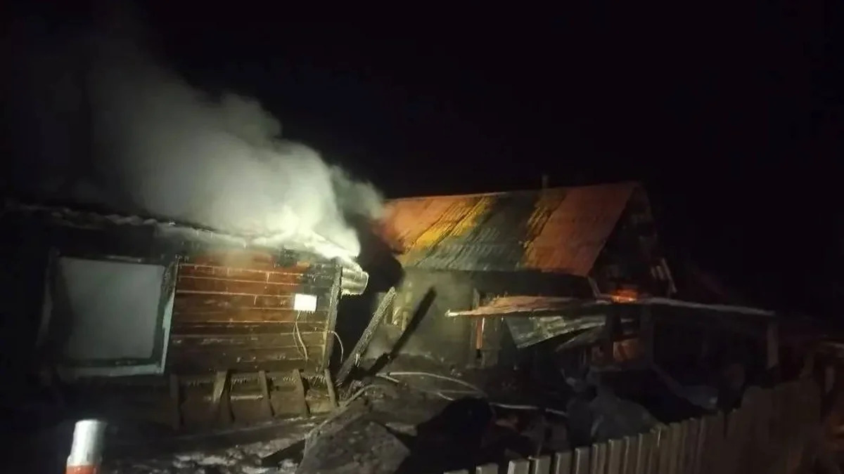 В России при пожаре погибли мать и четверо детей