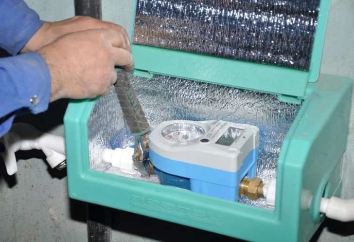 В Баку задержан похититель водяных счетчиков