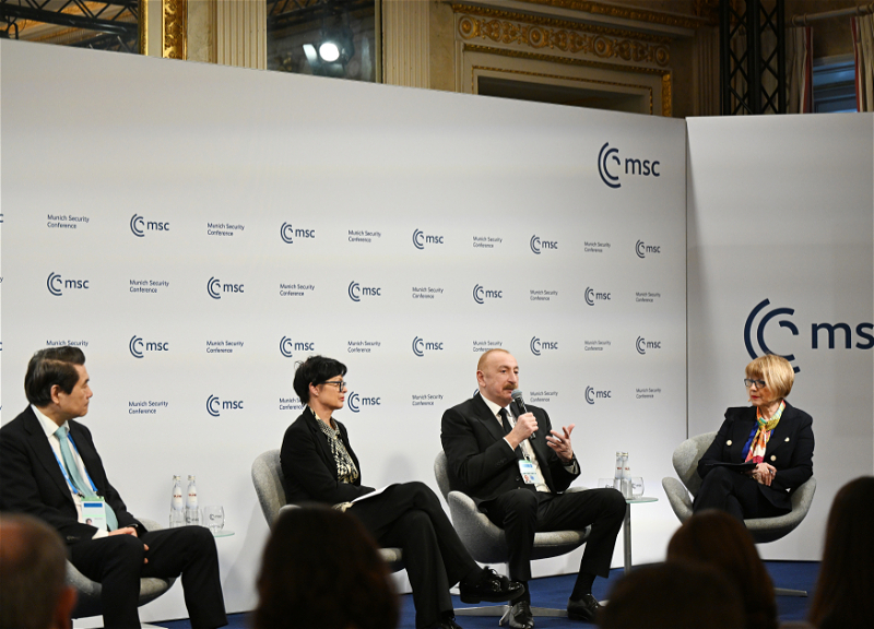 В аккаунтах президента Азербайджана в соцсетях размещена публикация о визите в ФРГ