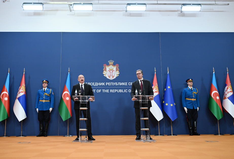 Президент Азербайджана: У нас с Сербией есть четкие планы на будущее
