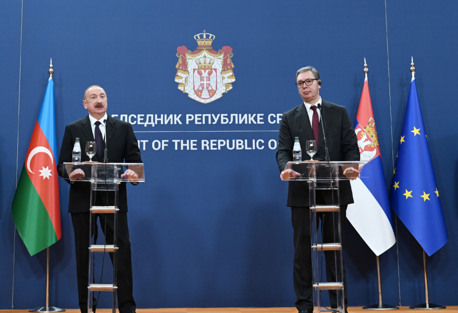 Президент Азербайджана: Мы увеличим объемы экспорта природного газа в Сербию
