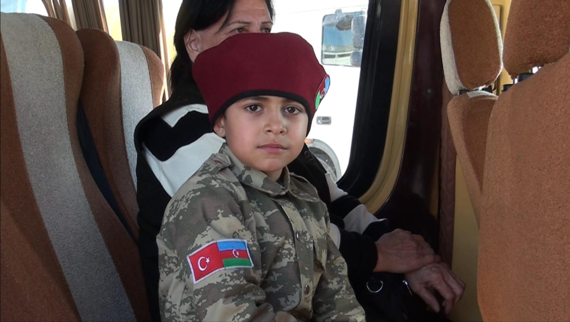 Очередная группа переселенцев в составе 30 семей отправилась в город Ходжалы