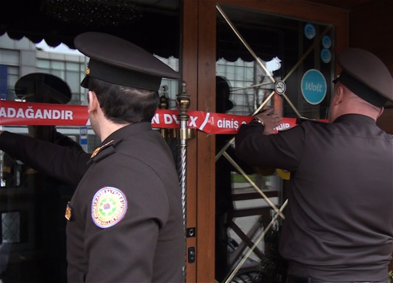 МЧС закрыло ресторан в Баку