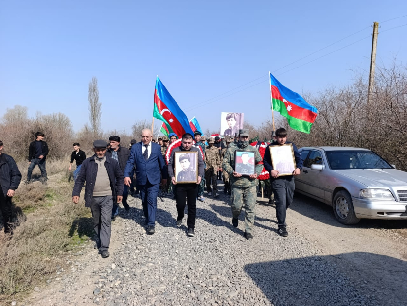 В Сабирабаде преданы земле останки считавшегося пропавшим без вести шехида Первой Карабахской войны Расула Агаева