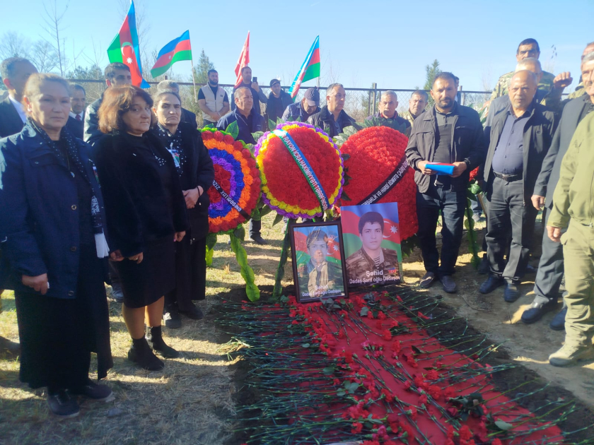 Останки шехида Первой Карабахской войны Дадаша Дадашева преданы земле в Барде