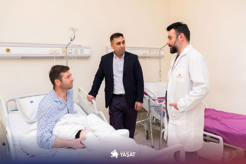 Инвалид войны прооперирован при поддержке Фонда YAŞAT