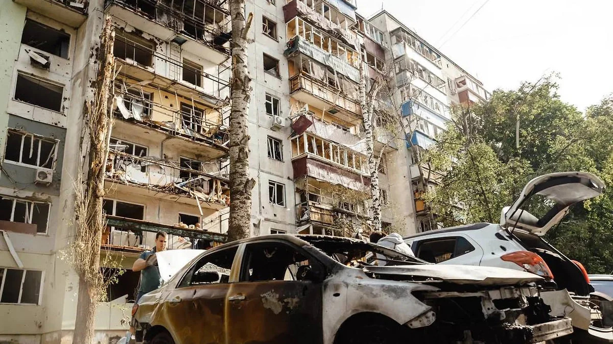 В России одиннадцать человек пострадали при атаке беспилотников