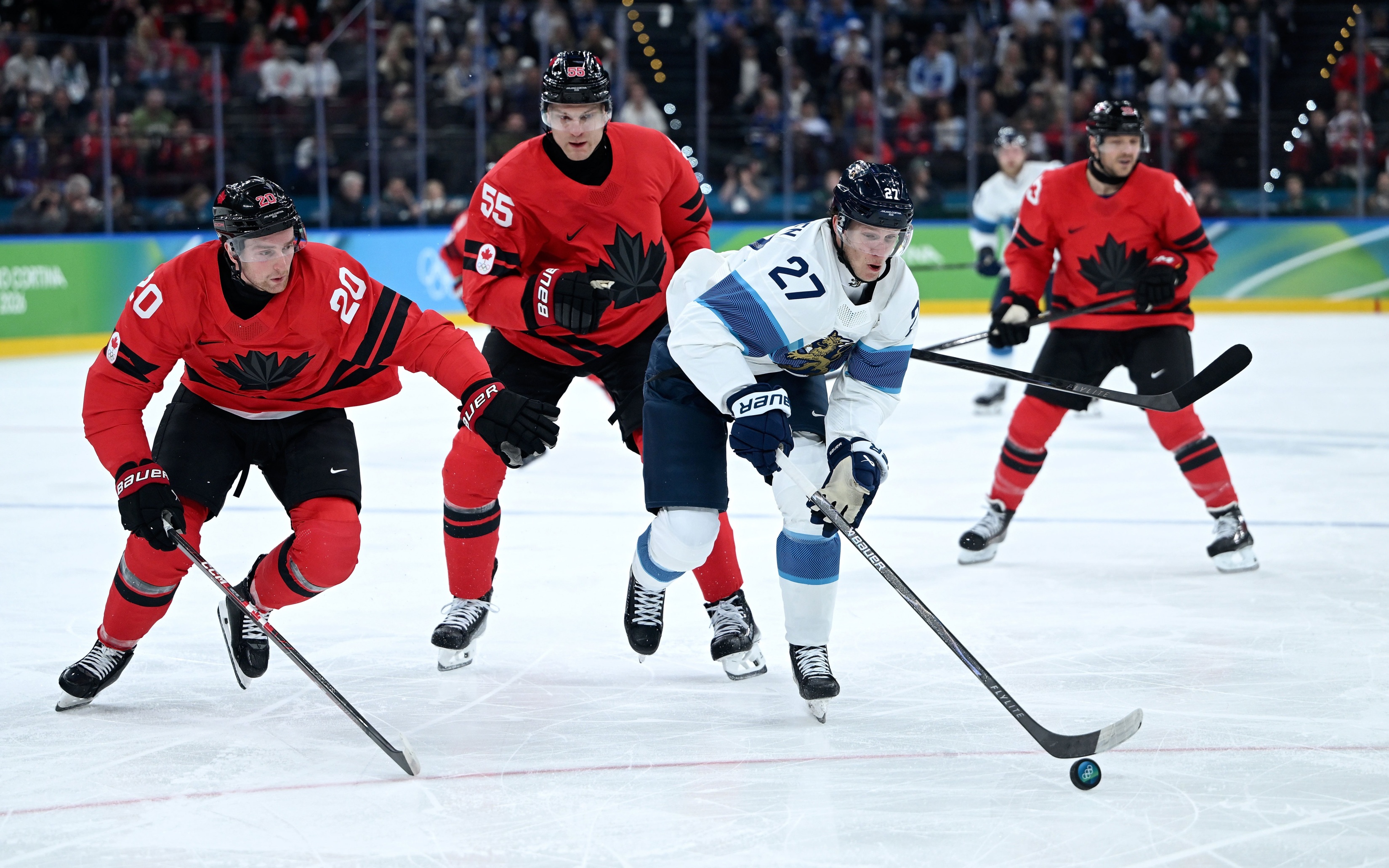Финал олимпийского хоккейного турнира будет североамериканским
